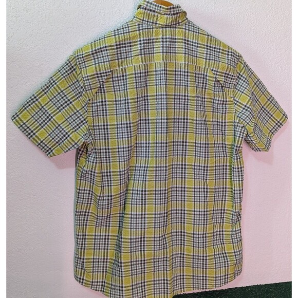 Eddie Bauer Shirt Mens Size M Medium Short Sleeve Buttons Up Classic Fit (713m) - Picture 2 of 3
